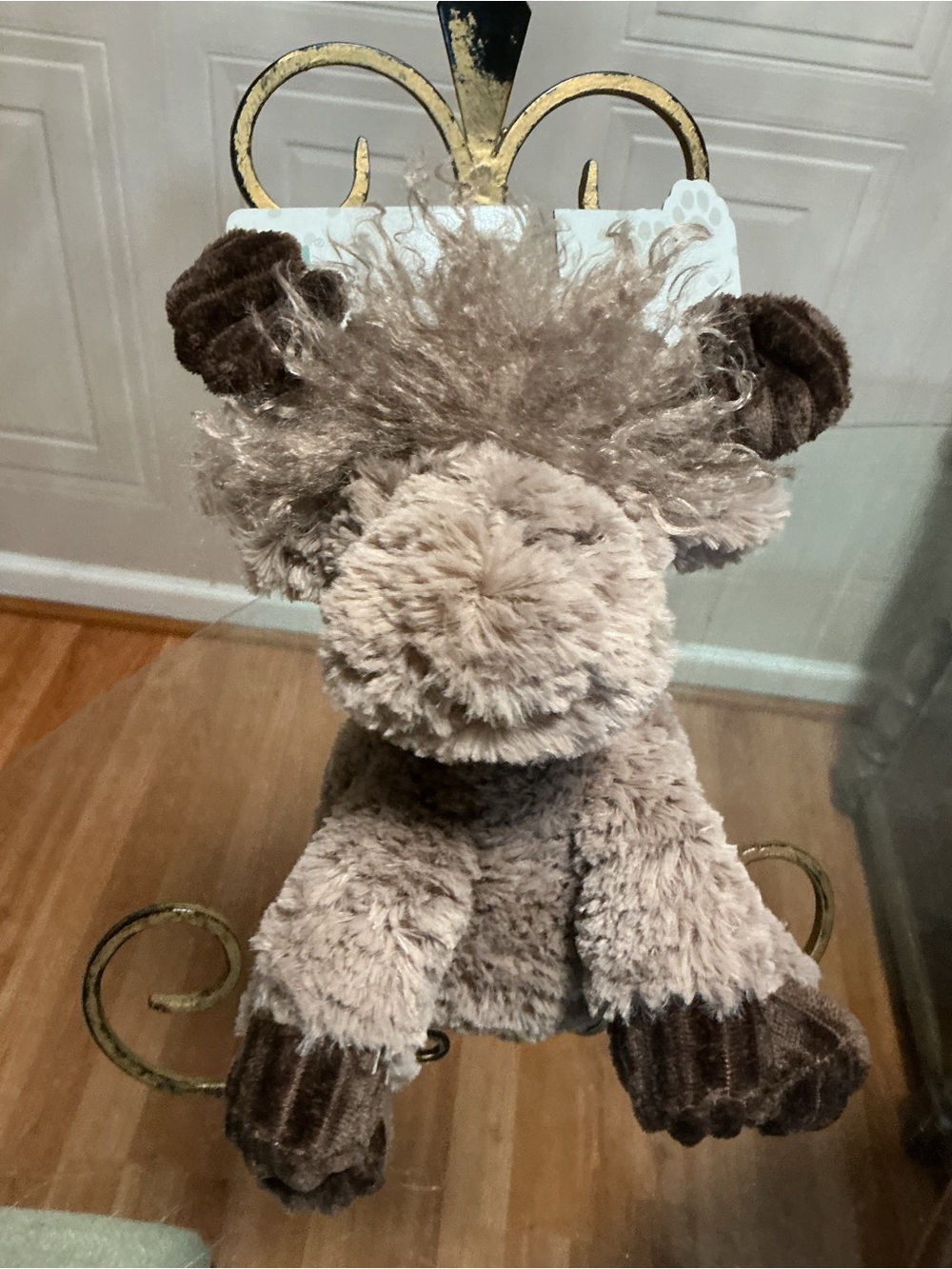 Brand New Hal Smoochy Very Cute Pet Pals ~ Moose 10”:SqueakyCrinkle Dog Toy.